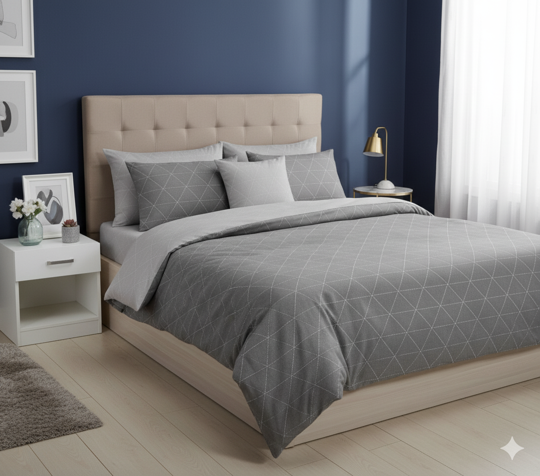 Ranforce Dream Gri Nevresim Takımı