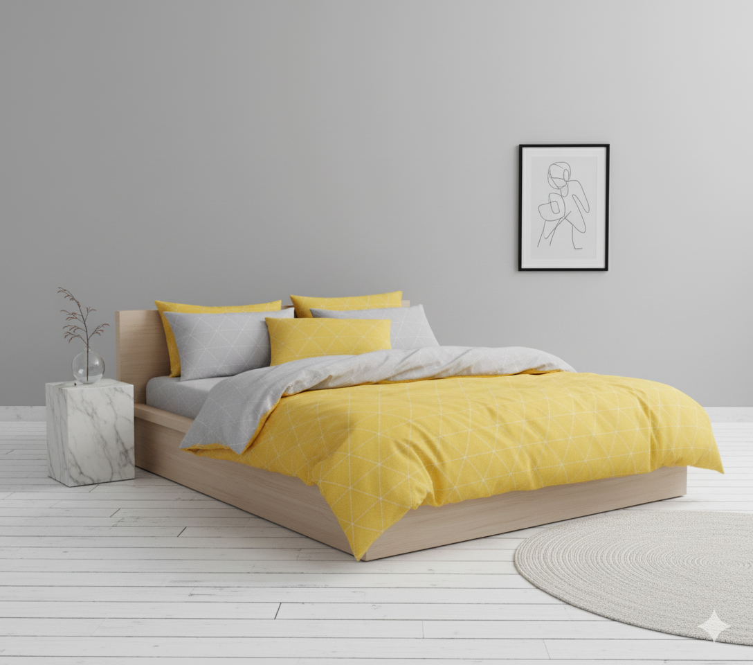 Ranforce Dream Sarı Nevresim Takımı