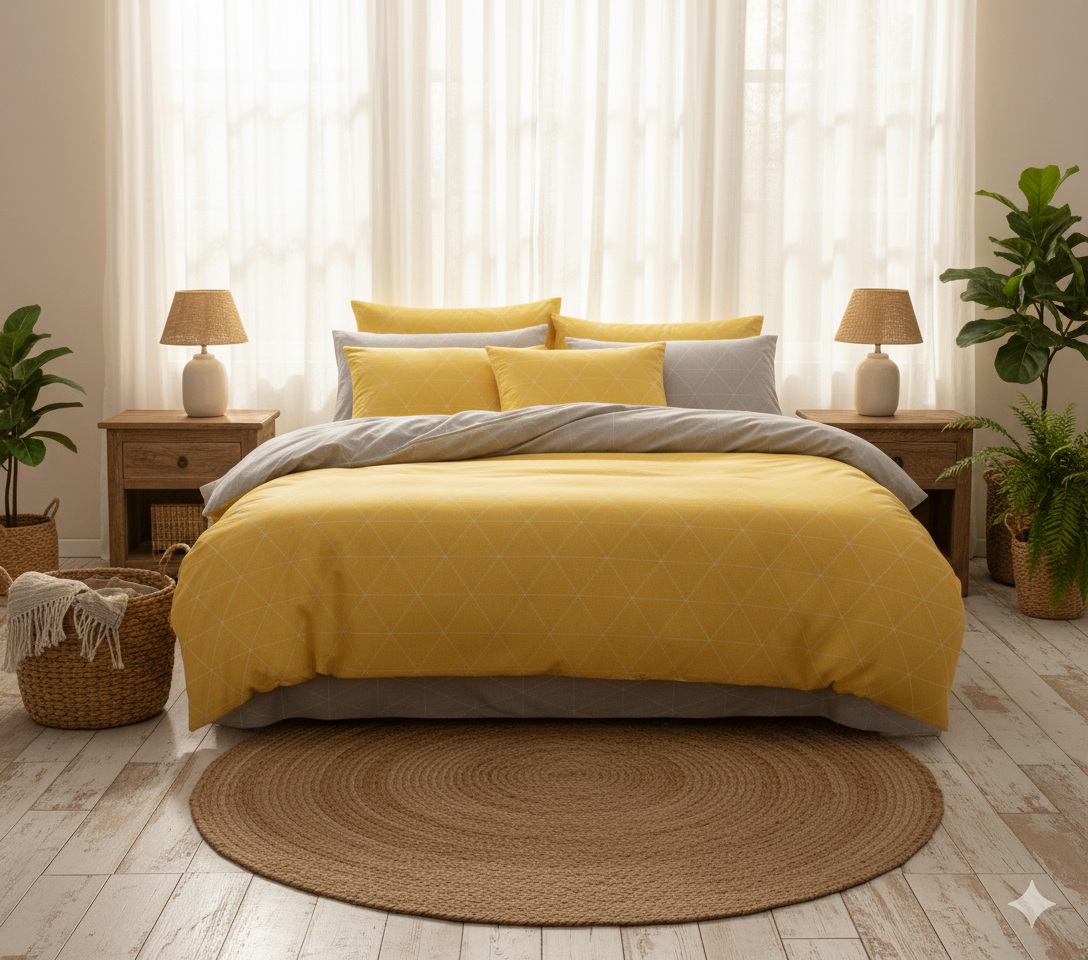 Ranforce Dream Sarı Nevresim Takımı