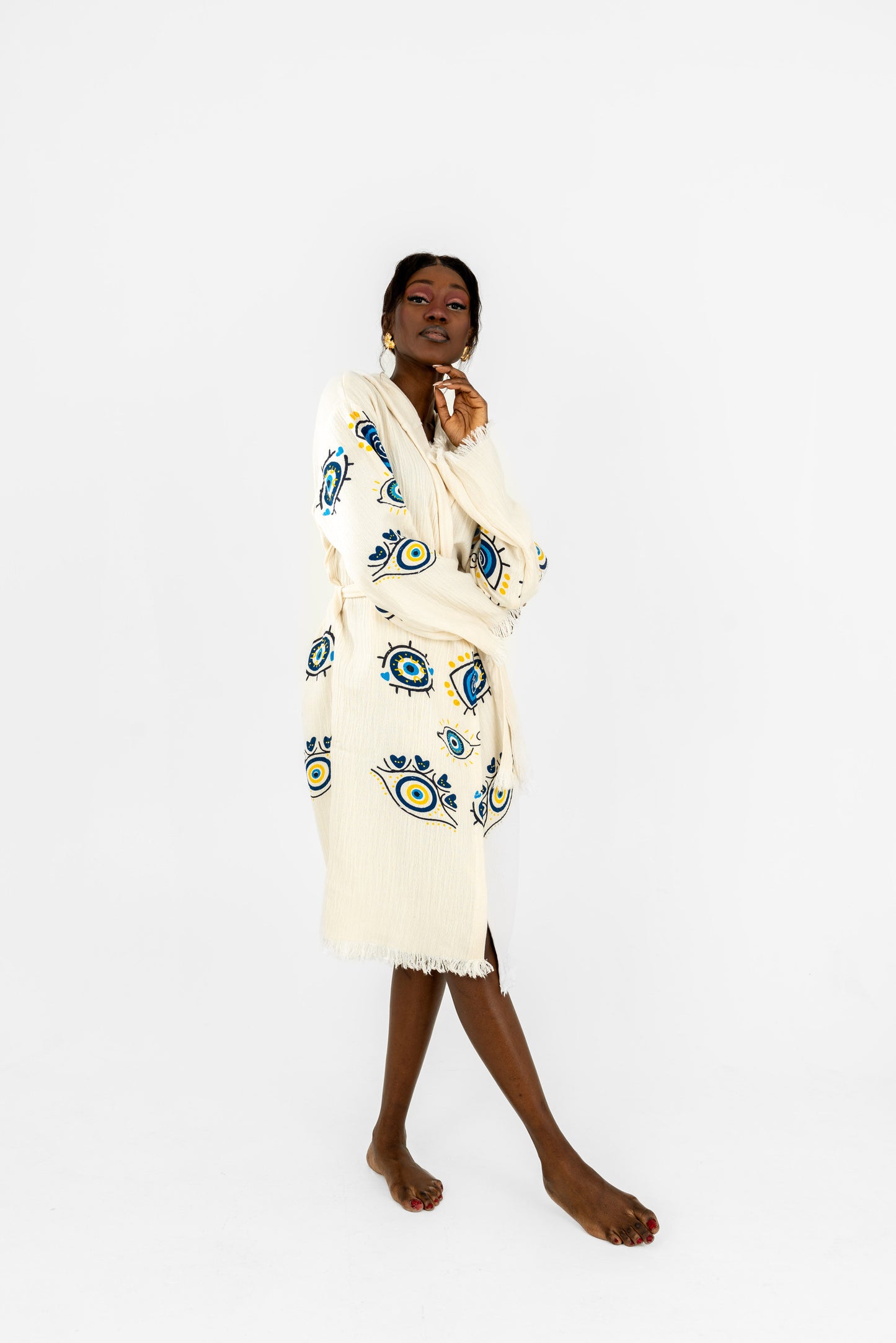 Kymena Robe – Aegean-Inspired Luxury