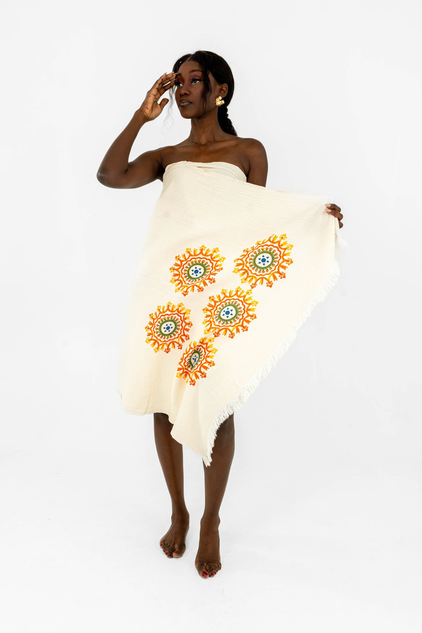 Serenity Towel – Radiant Mediterranean Elegance